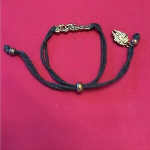 Chic Black and Gold Star Wars “I Know” Adjustable Bracelet or Anklet